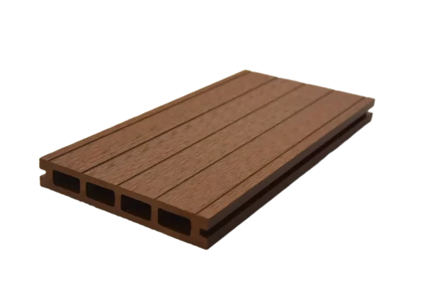 Red Brown composite decking