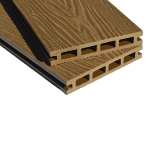 Natural Wood Oak Deep WoodGrain Composite Decking