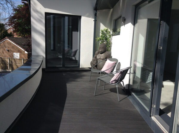 Charcoal Composite decking
