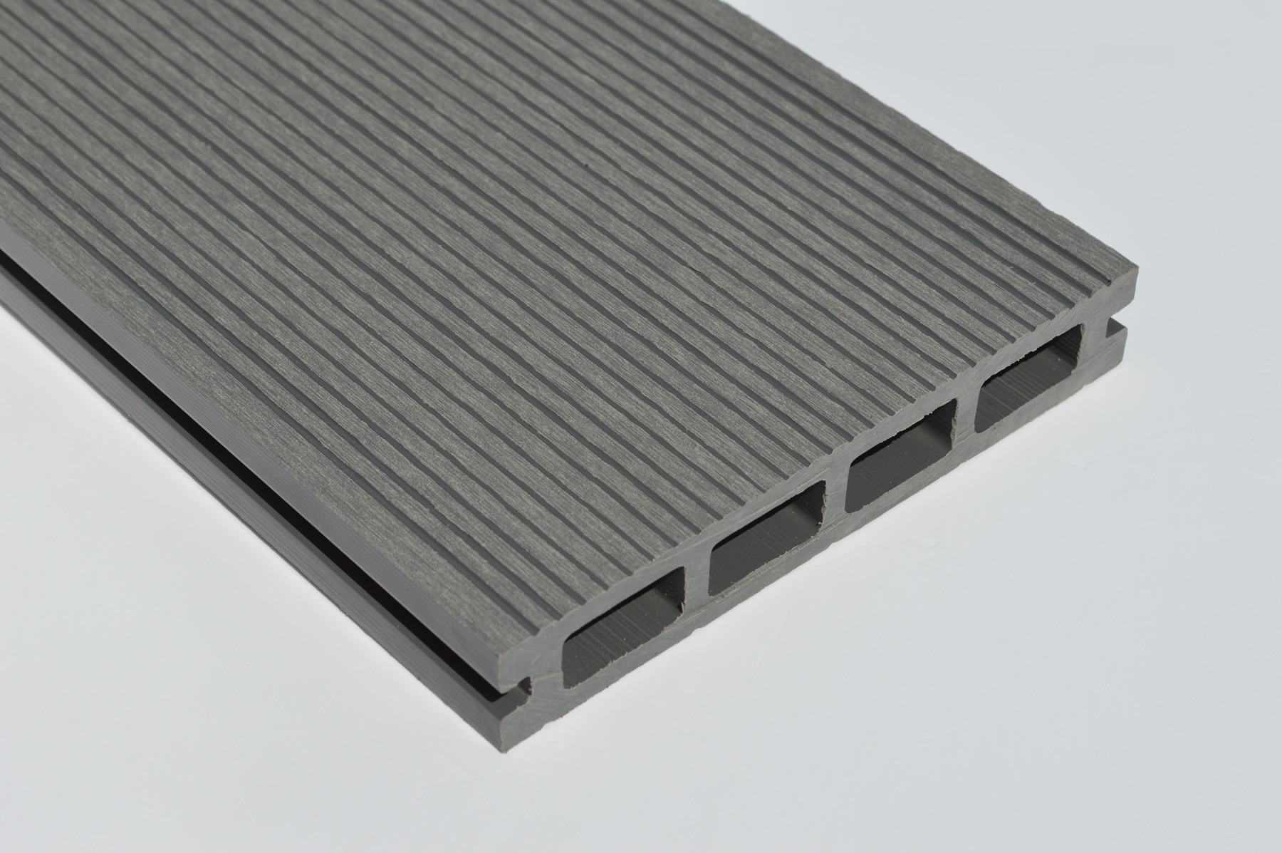 Light Grey / Stone Grey Composite Decking Board 3.6m Long x 150mm x