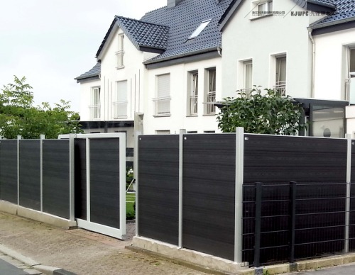 Composite Fence board black 1.9m x 210mm