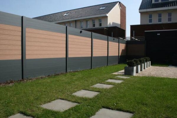 WPC Fence Boards Two Colour