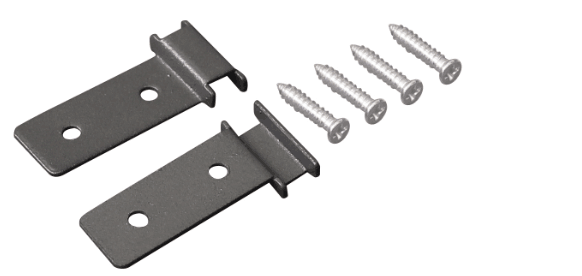 Clamps with screws Fencing